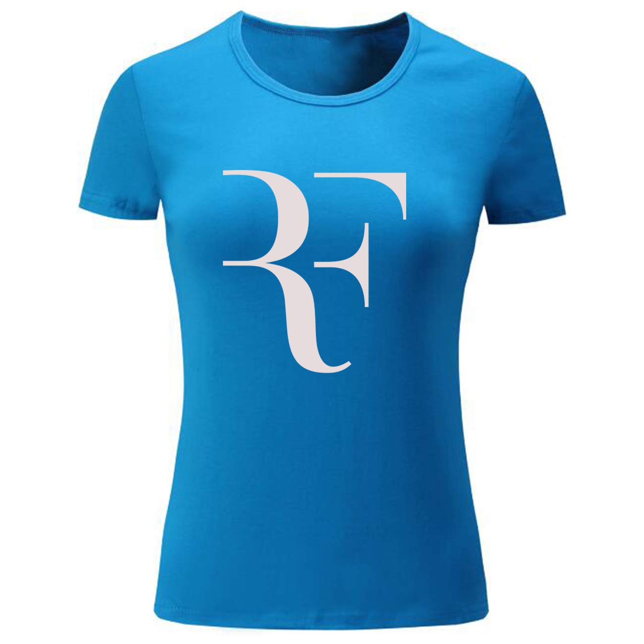 Black-Cosmos Women's Roger Federer Tennis T-Shirt - Official Licensed Tennis Apparel for Women - Perfect for Tennis Matches, Fan Events & Casual Wear