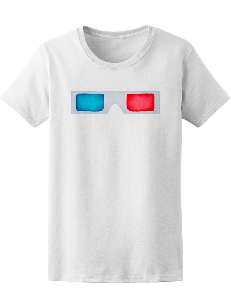 Vintage 3D Glasses Graphic T-Shirt for Men - Cool Retro Movie Theater Style Tee for Casual Wear & Pop Culture Fans