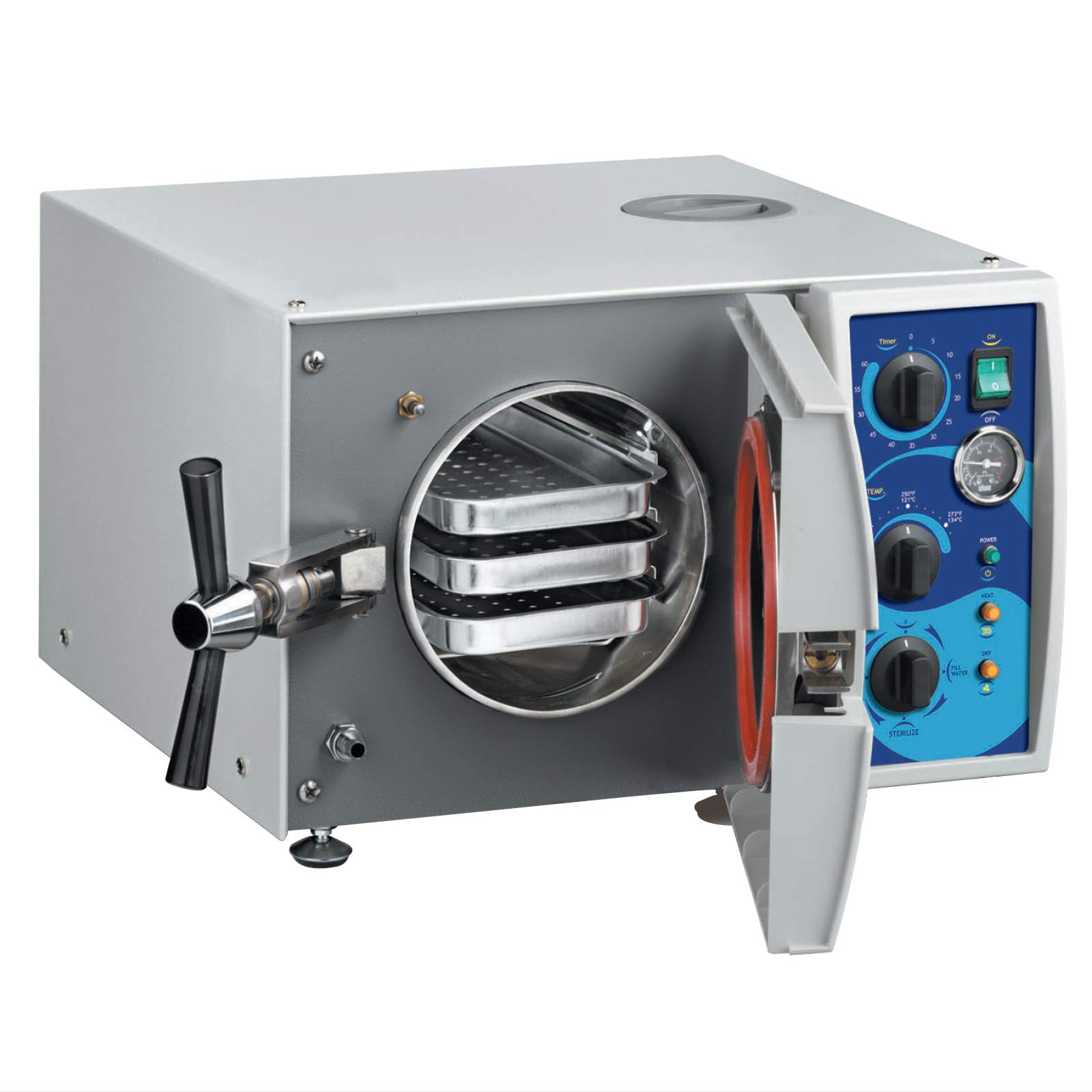 Tuttnauer 1730 Valueklave Autoclave - Compact Footprint & Easy Operation | VEVOR 3L Professional Ultrasonic Cleaner | Ideal for Small Offices, Dental Clinics & Jewelry Cleaning | Medical Sterilization & Equipment Maintenance