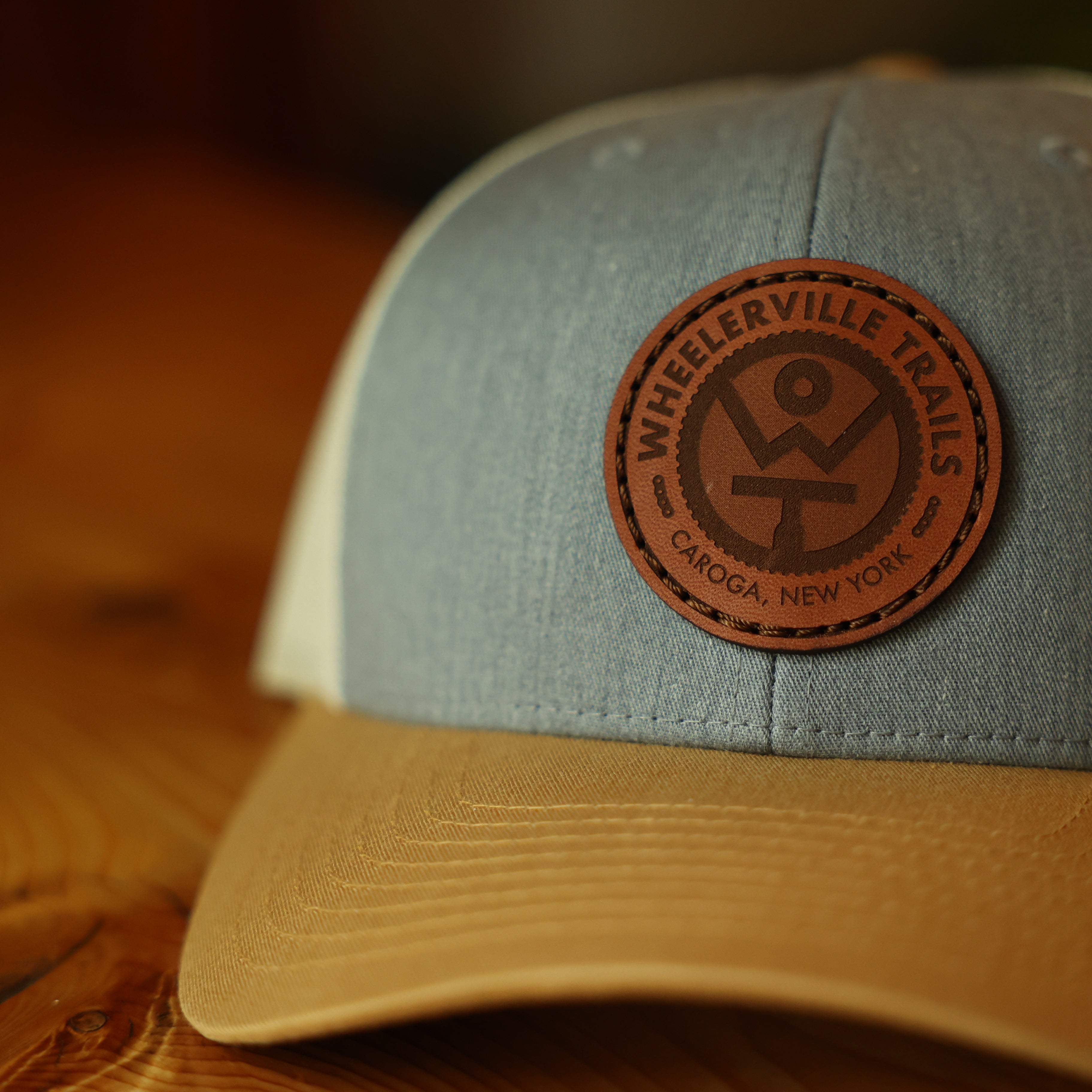 Wheelerville Trails Logo Mesh Snapback Hat - Adjustable Baseball Cap for Men & Women - Perfect for Hiking, Outdoor Adventures & Casual Streetwear