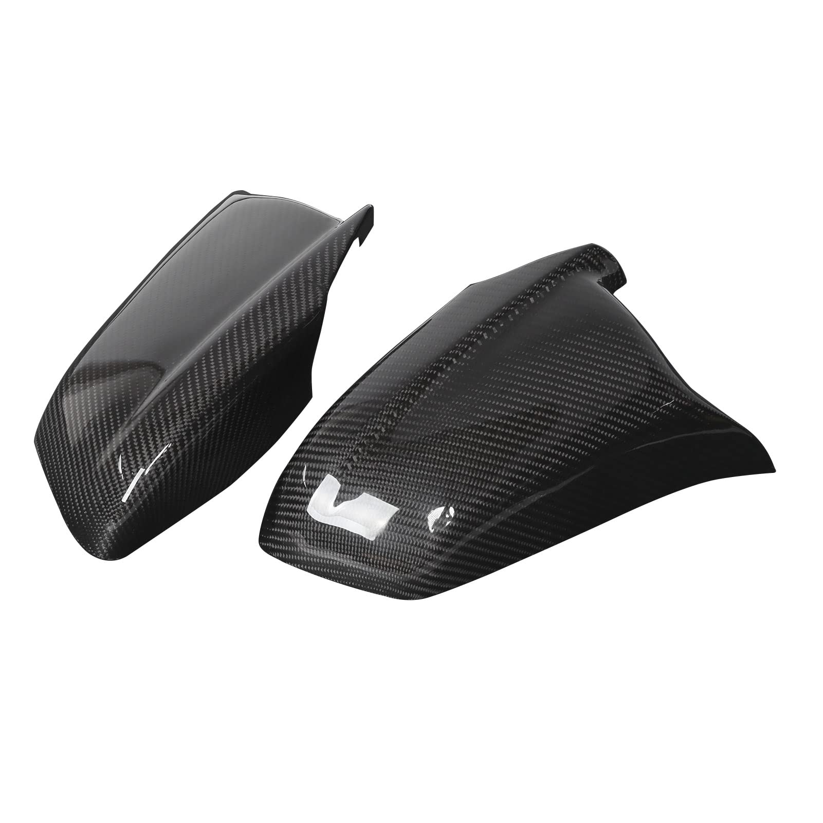 Shanrya Car Side Mirror Cover - Durable Wing Mirror Trim for Vehicle Protection | Perfect for Parking, Off-Roading & Weather Protection