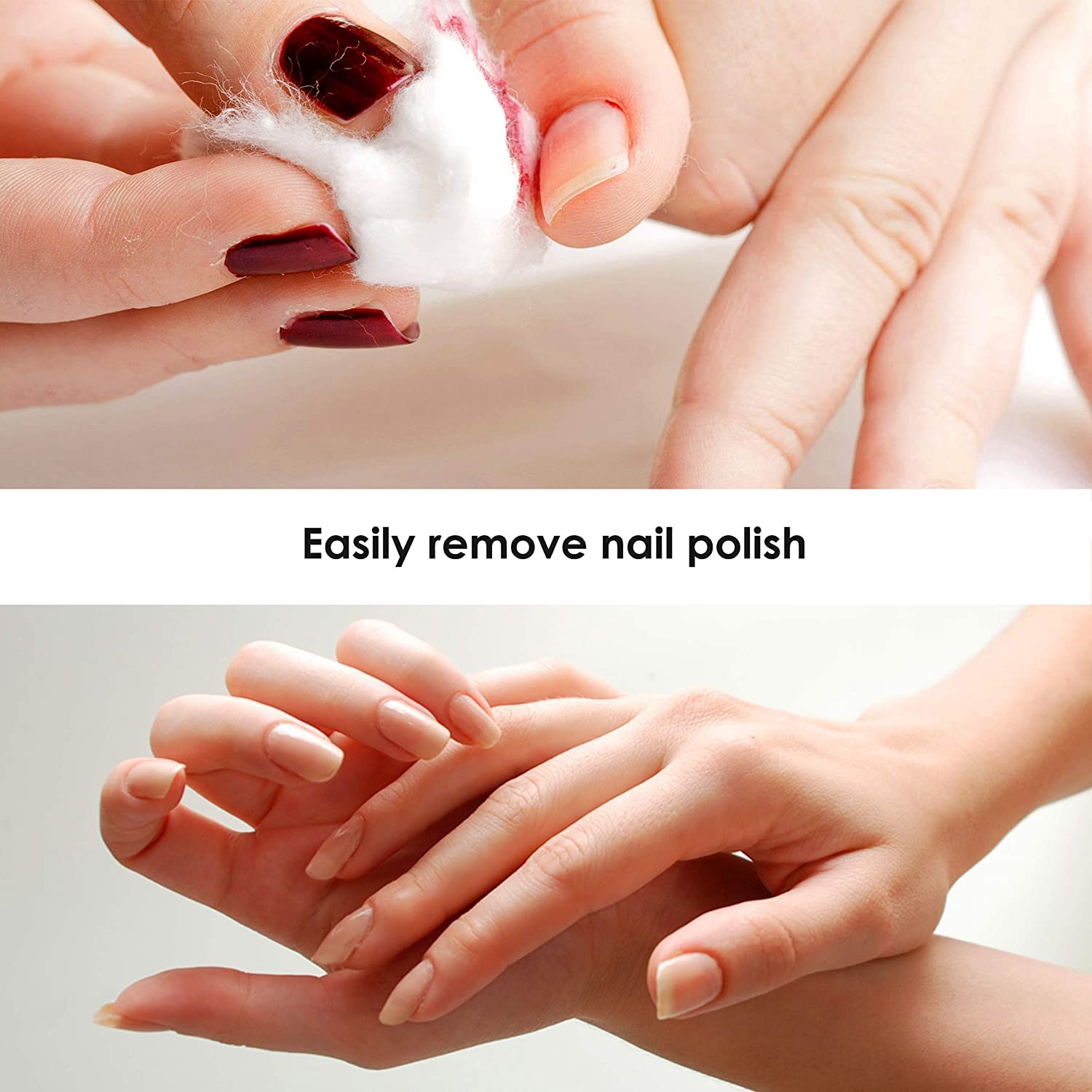 100pcs Multicolor Cotton Balls for Makeup Removal, Face Cleansing & Nail Polish - Premium Beauty Cotton Swabs with 2 Large Makeup Sponges - Perfect for Skincare, Makeup Application & Nail Art