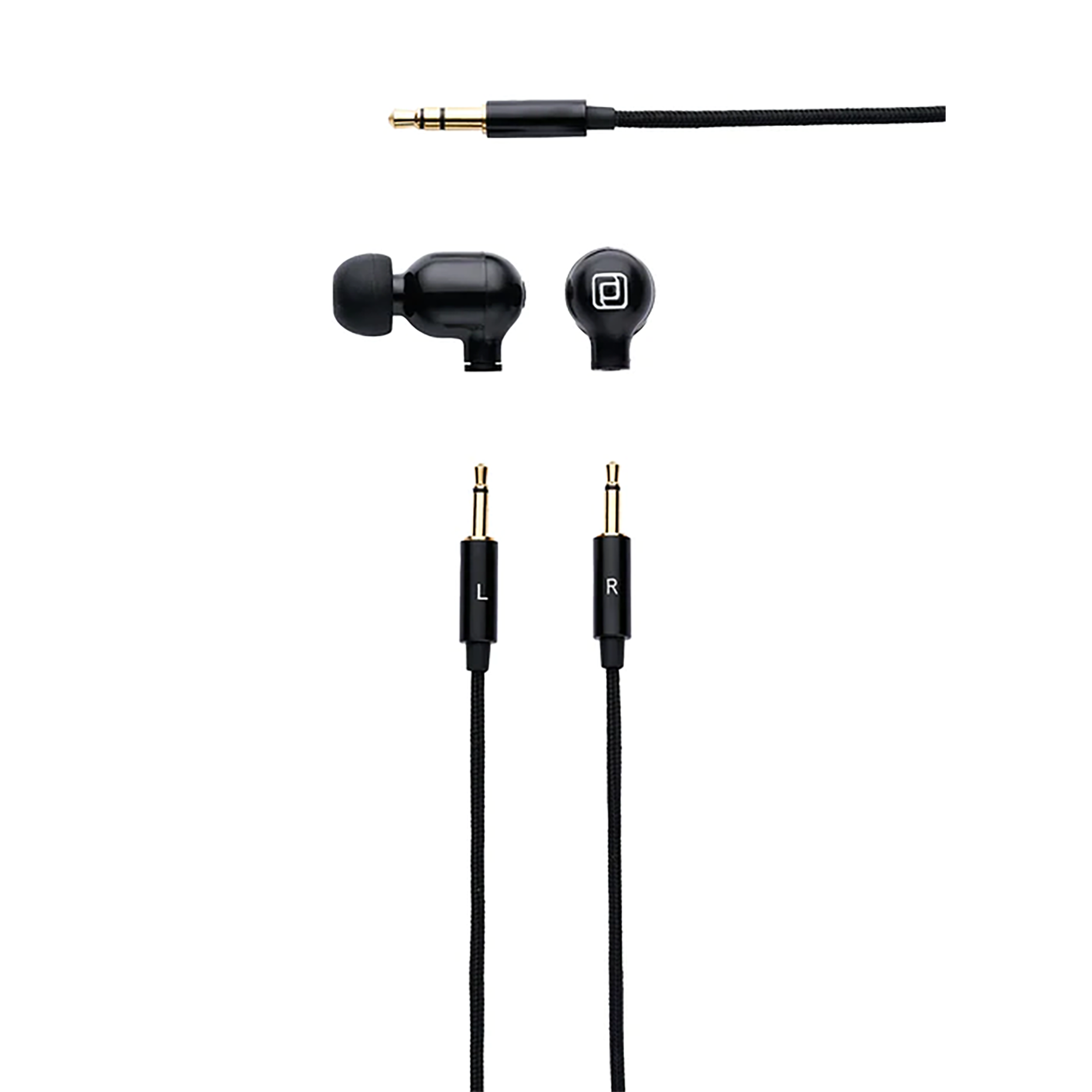 Periodic Audio Titanium In-Ear Monitors with Detachable Cable - High-Fidelity Sound for Musicians, Audiophiles & Studio Use