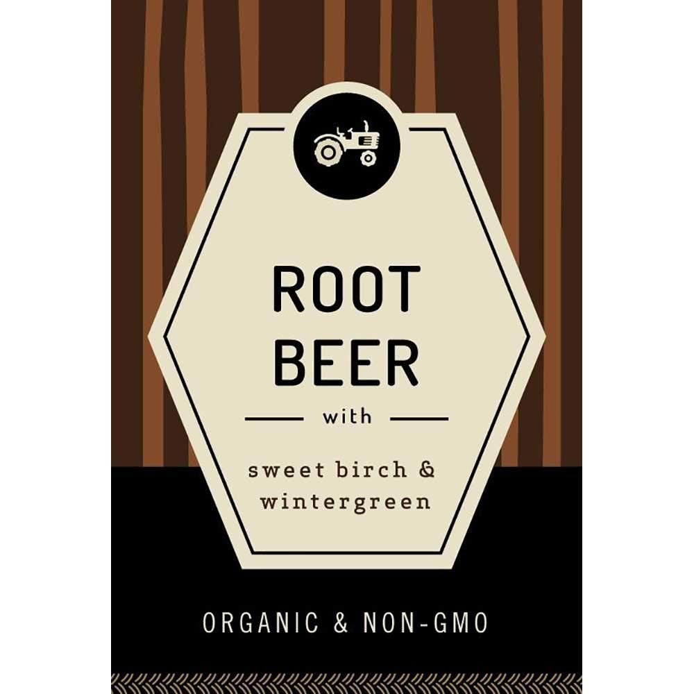 Organic Root Beer Soda Syrup for Tractor - 2.5 Gallon (1 Each) | Perfect for Home Brewing, Soda Fountains & Craft Beverage Businesses