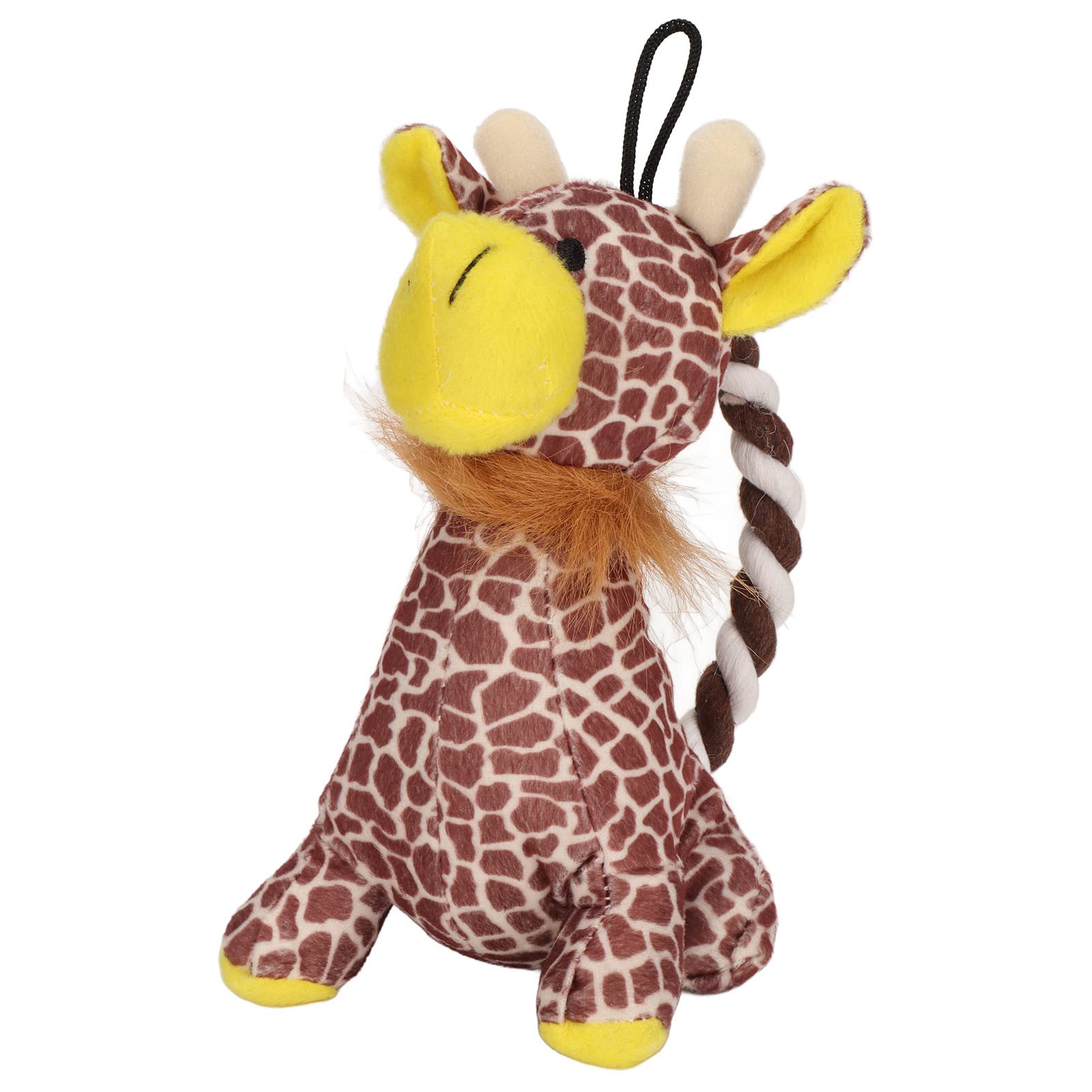 Zerodis Squeaky Dog Toys - Plush Chew Toys with Cotton Rope for Small, Medium & Large Dogs - Interactive Bite-Resistant Stuffed Animal Toy for Teeth Cleaning & Playtime - Perfect for Indoor Play, Training Rewards & Bonding Time with Your Pet