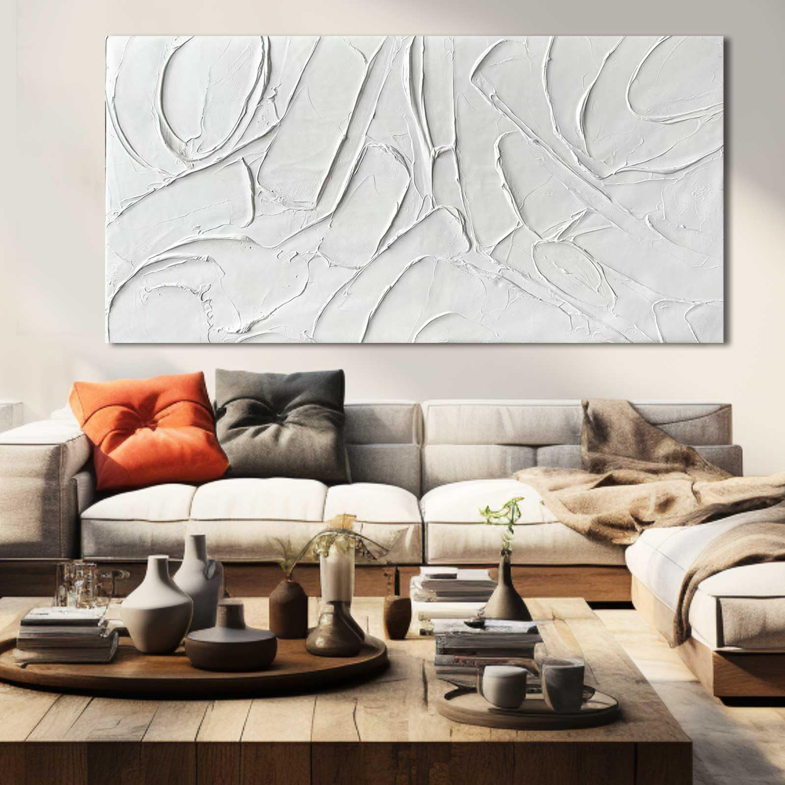 Modern Abstract Oil Painting Wall Art - 29
