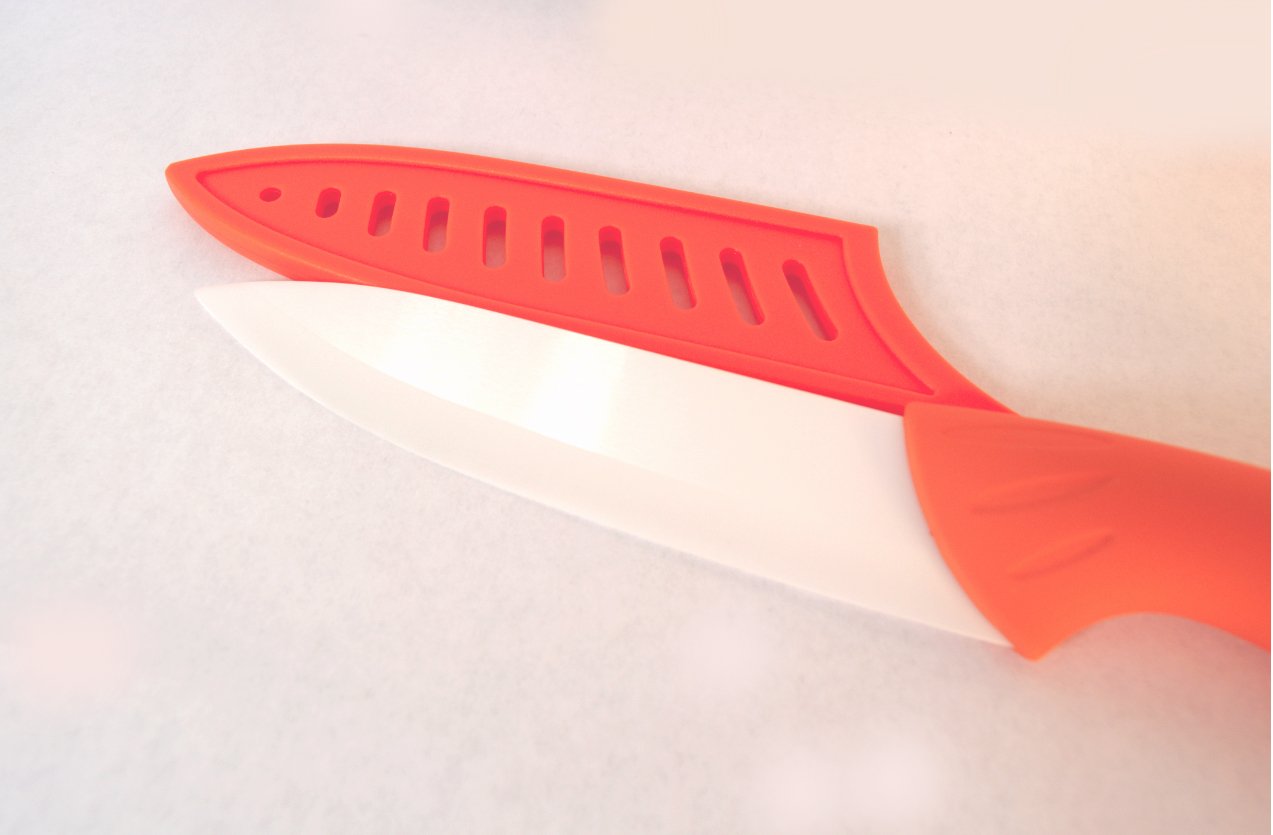 Premium 4 Inch Green Ceramic Knife - Ultra Sharp Kitchen Knife for Slicing Fruits, Vegetables & Boneless Meat - Perfect for Home Cooking & Professional Chefs