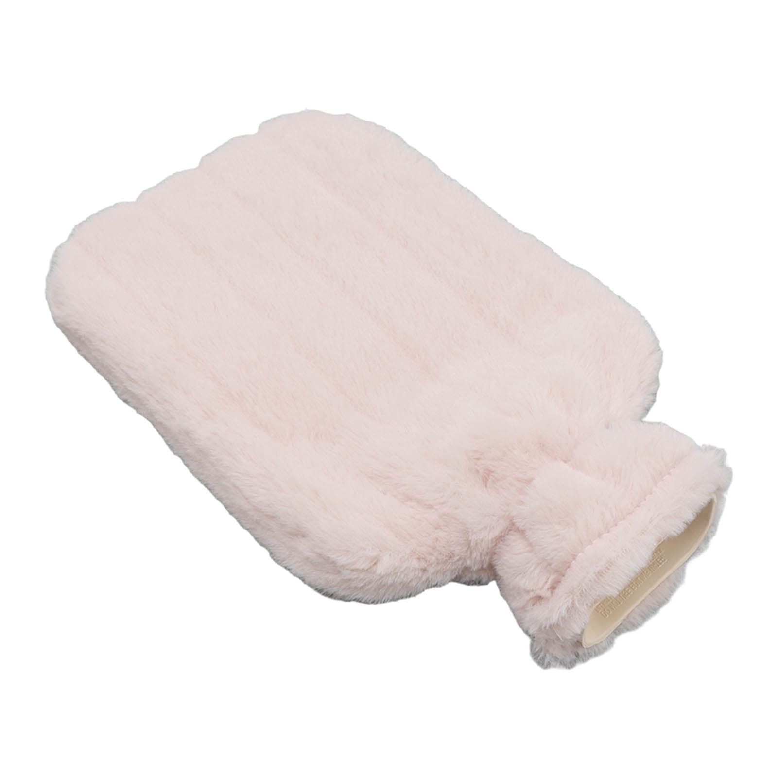 EXCLUZO 2000ML Hot Water Bottle with Soft Cover - High Density Leak-Proof Design for Winter Warmth, Pain Relief & Comfort (Apricot) | Perfect for Cold Nights, Menstrual Cramps & Muscle Relaxation