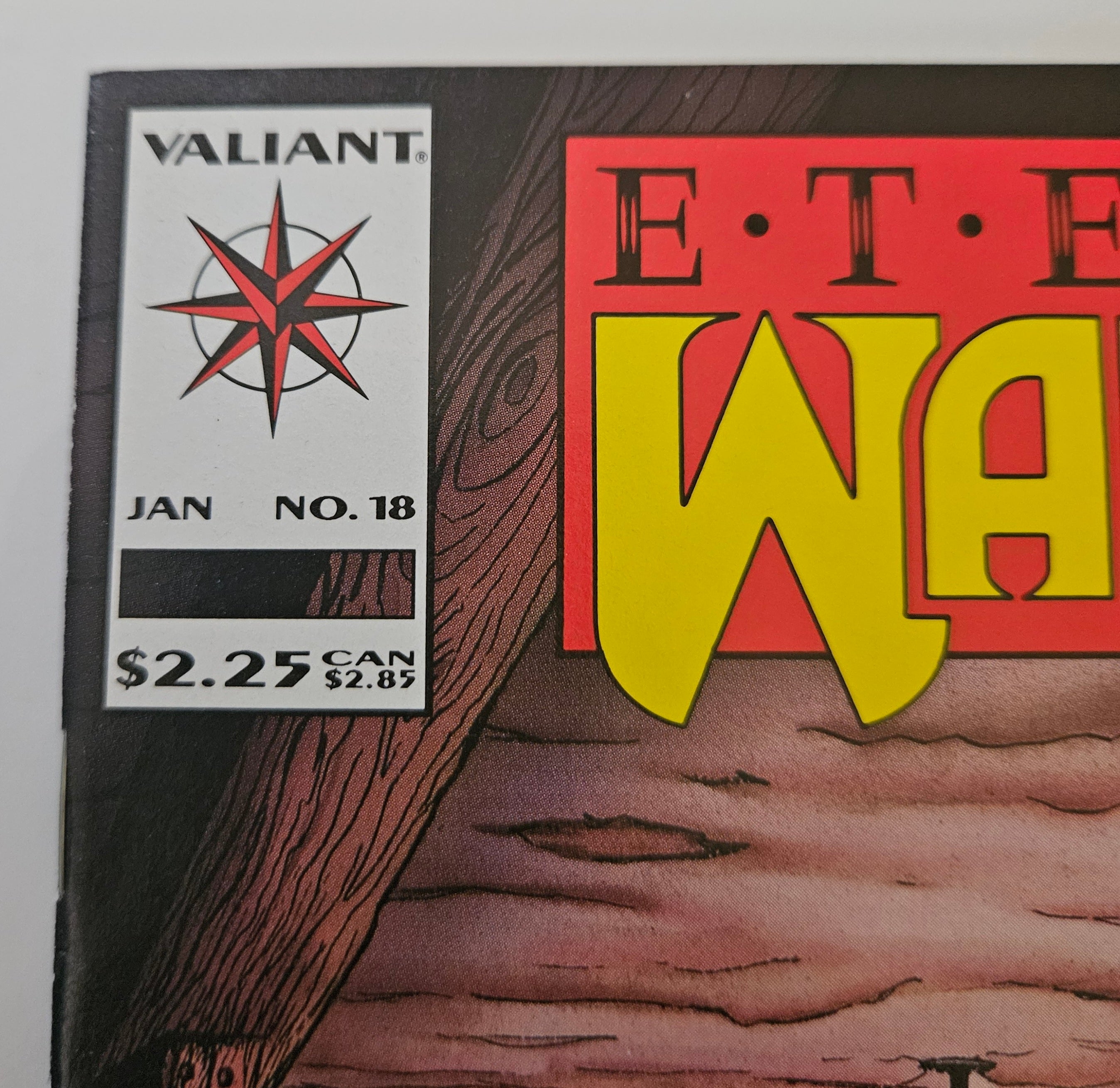 Valiant Comic Book Eternal Warrior #18 (1994) - Rare Rai Appearance - Near Mint Condition - Collectible Vintage Comic for Fans & Investors