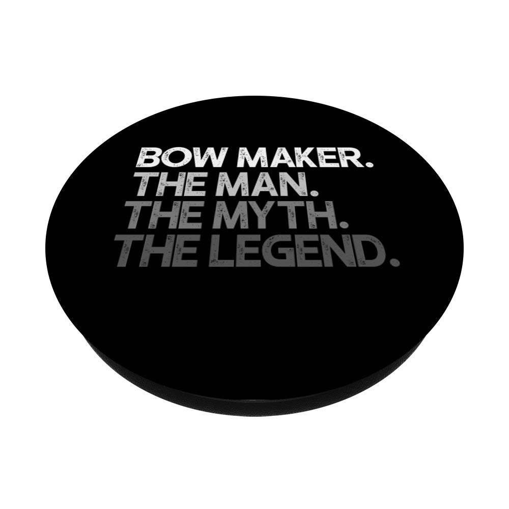 The Man Myth Legend PopSockets Grip and Stand - Phone & Tablet Accessory for Bow Makers | Perfect Gift for Archery Enthusiasts & Phone Users