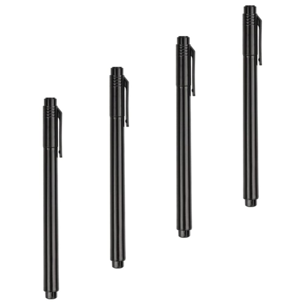Professional Nail Art Pens Set - 4pcs Fine Tip Waterproof Nail Art Drawing Pens for Gel Polish, Black | Perfect for DIY Nail Designs, Salon Use & Creative Nail Art