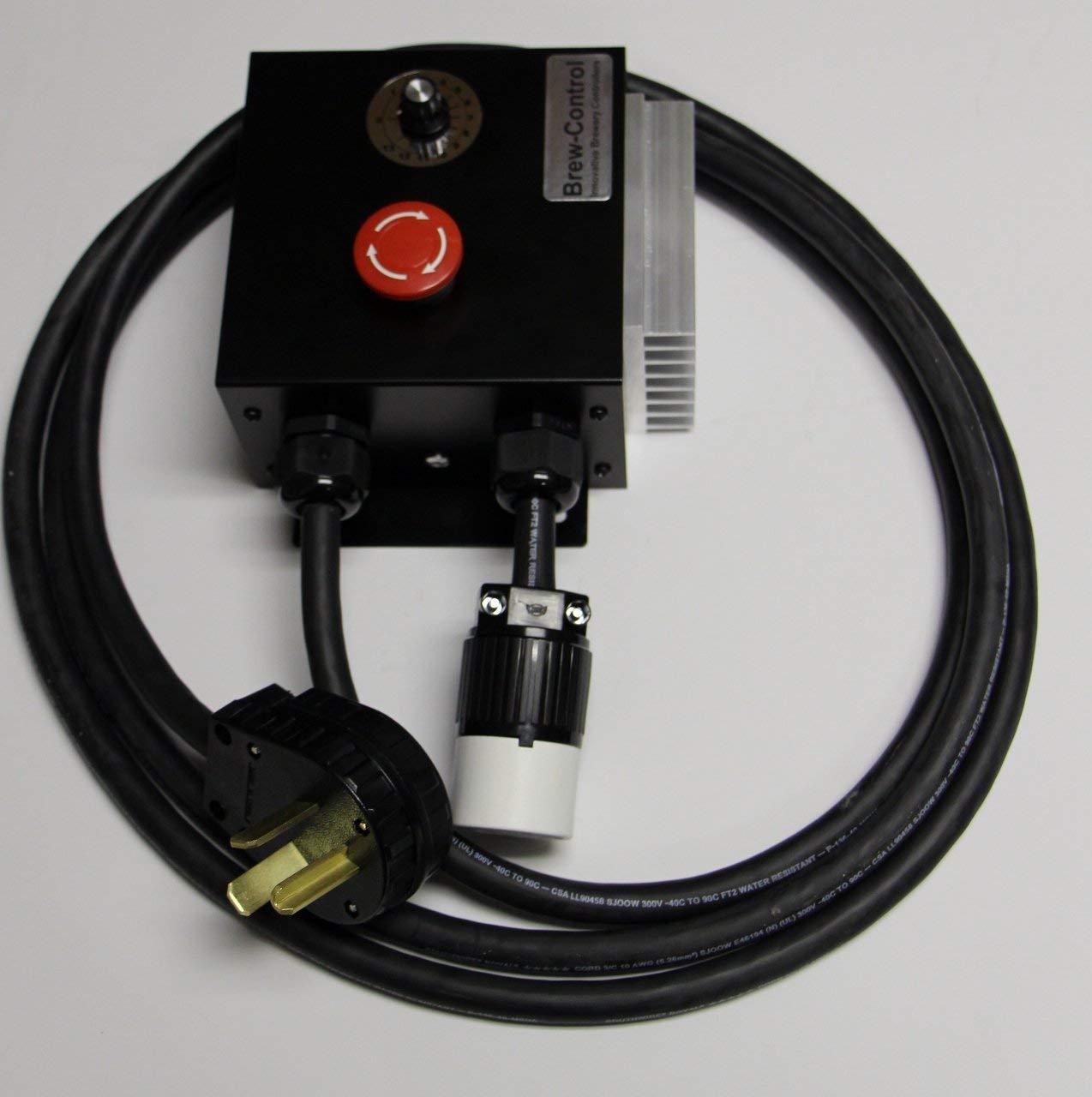 240V Electric Brew Pot with Boil Controller - 3 Prong L6-30 Power Plug for Homebrewing Beer, Distilling & Craft Beverage Making