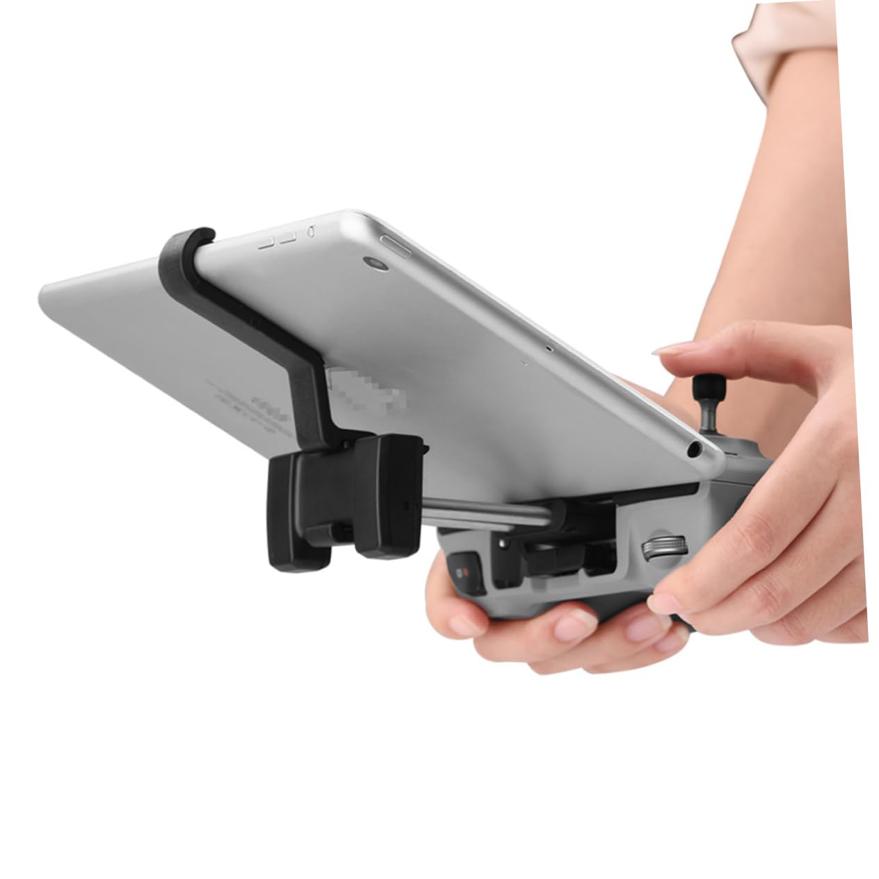 OSALADI 2-Pack Foldable Tablet & Phone Holder Stand with Remote Control Extension Bracket - Compatible with Drone Controllers, Gaming Consoles & Smart Devices for Hands-Free Viewing