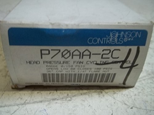 Johnson Controls P70AA-2 Head Pressure Fan Control - HVAC Refrigeration Replacement Part - New in Box - Perfect for Commercial Cooling Systems & Walk-in Freezers