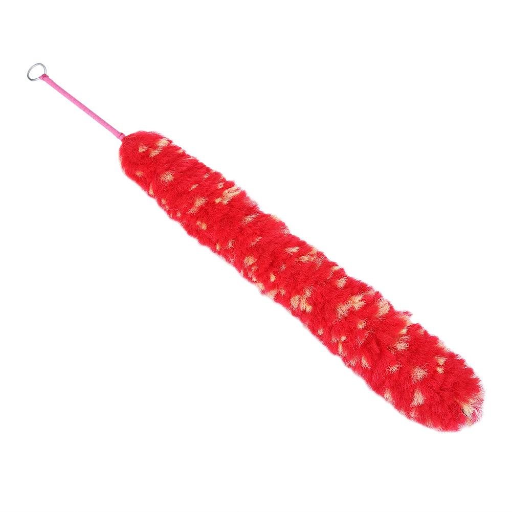 Premium Nylon Flute Cleaning Brush - Durable & Practical Flute Cleaner for Small Bowls with Flutes (Red) - Perfect for Instrument Maintenance & Music Accessories Care