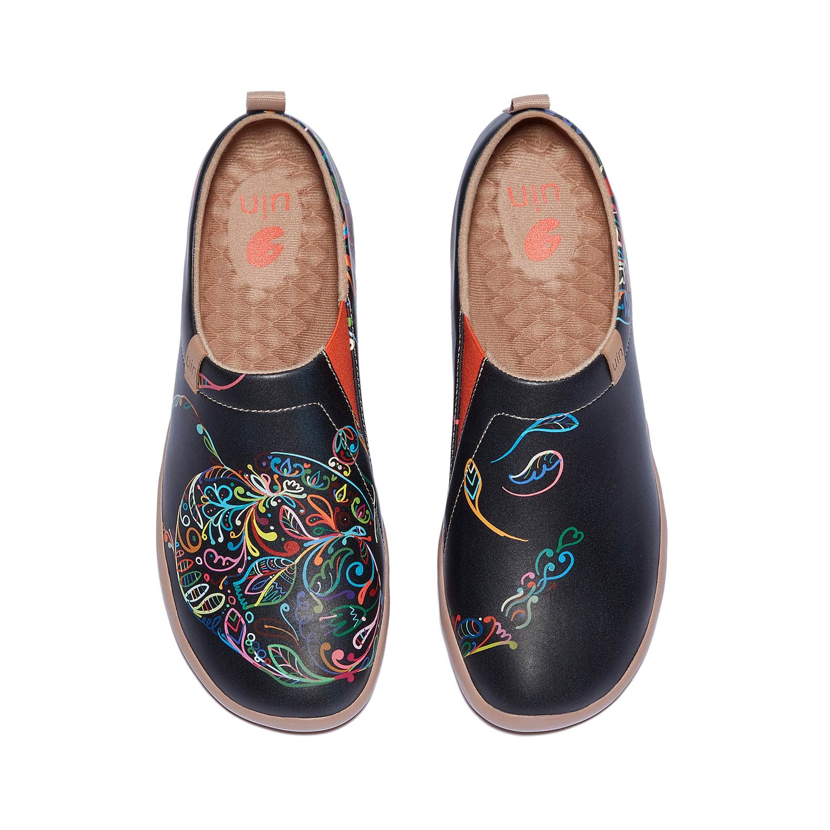 UIN Women's Slip-On Walking Shoes - Lightweight Travel Loafers with Microfiber Upper - Comfortable Casual Sneakers for Walking, Travel & Everyday Wear
