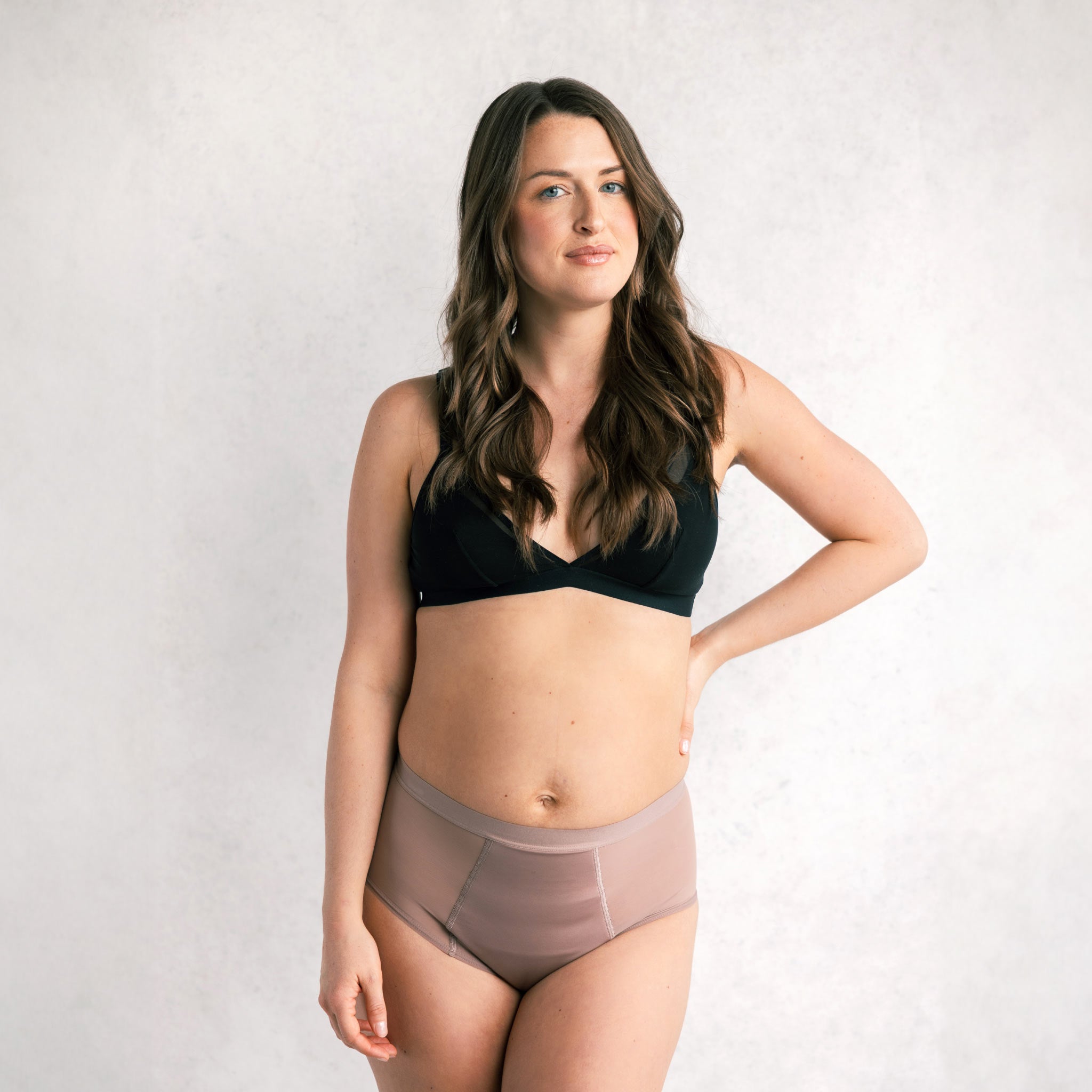 Saalt Wear Leakproof French Cut High Waist Full Gusset Heavy Flow Period Underwear - Comfortable & Absorbent for Overnight Protection, Active Lifestyles & Postpartum Recovery