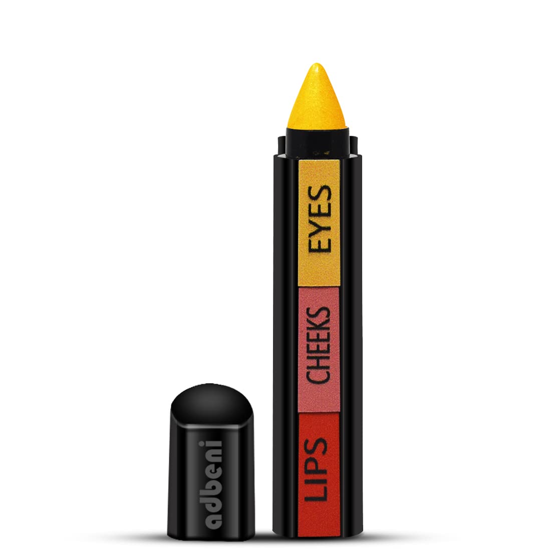 Adbeni 5-in-1 Matte Lipstick Set - Lip Crayon, Long-Lasting Lip Color & 3-Step Makeup Stick with Eyeshadow, Blush & Lip Gloss (7g + 4.5g) | Perfect for Daily Makeup, Party Looks & Travel Touch-Ups | L004-MK001