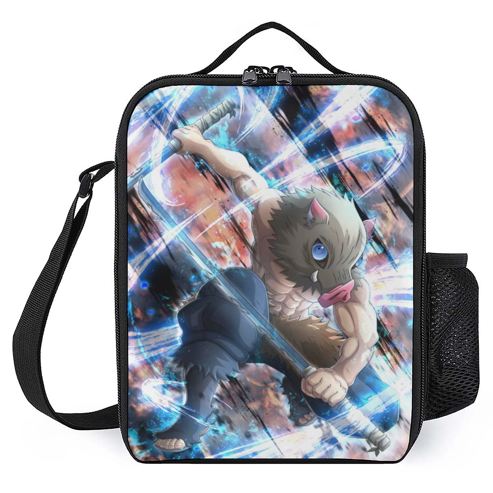 Portable Anime Lunch Bag - Waterproof Insulated Cooler Tote for Men, Women & Teens - Perfect for School, Work, Picnics & Outdoor Activities