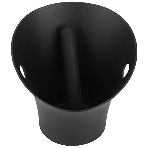 Premium Coffee Knock Box - Durable Coffee Grounds Bucket with Knock Bar for Espresso & Barista Use - Essential Coffee Accessory for Home, Cafes & Milk Tea Shops
