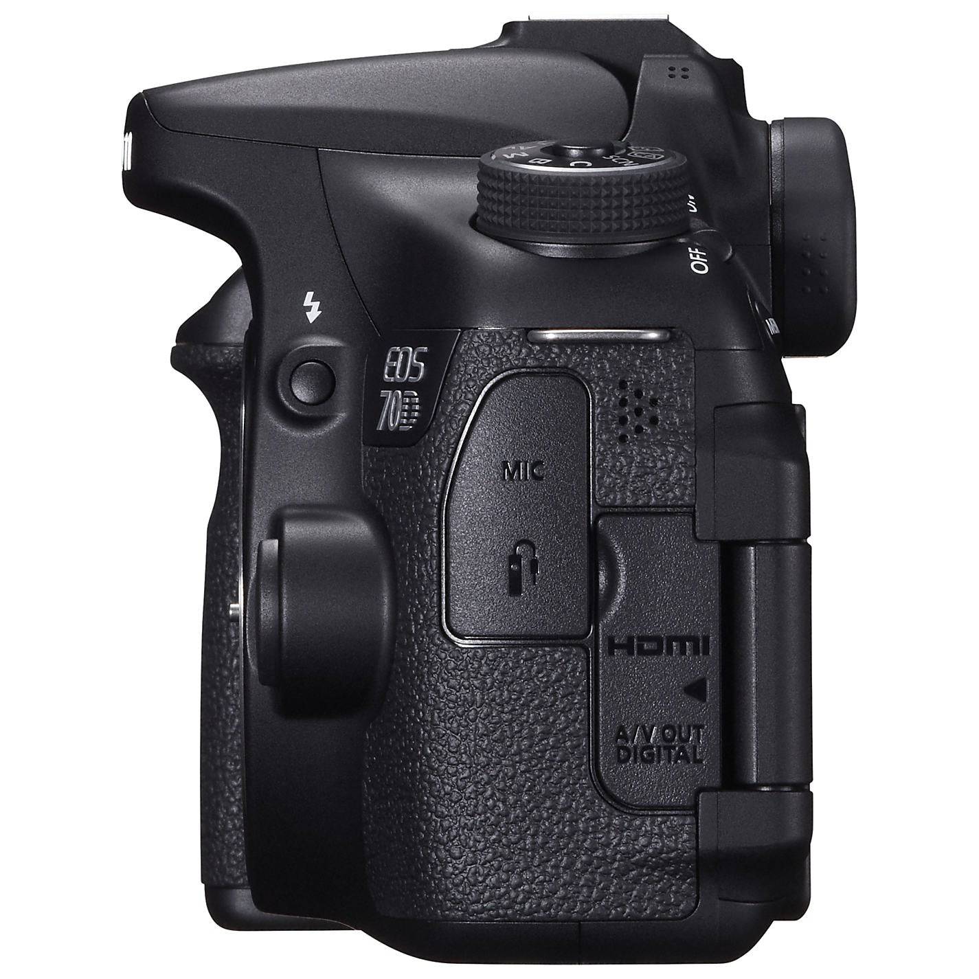 Canon EOS 70D/80D DSLR Camera Body with 32GB SD Card, Battery & Charger, Backpack Kit - Perfect for Travel Photography, Vlogging & Professional Shooting