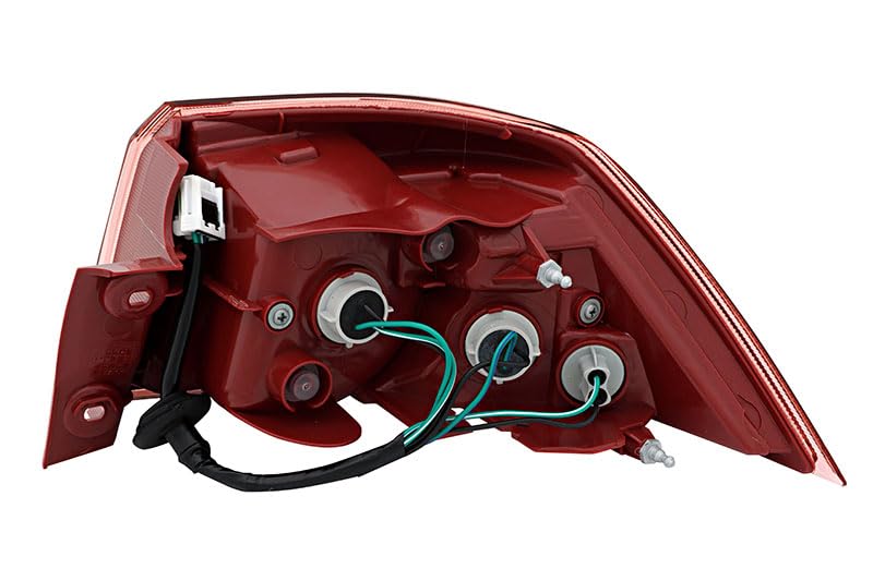 Mitsubishi Lancer Tail Lights Replacement Set - Driver & Passenger Side (2008-2009 Models) | Perfect for Night Driving & Car Restoration Projects