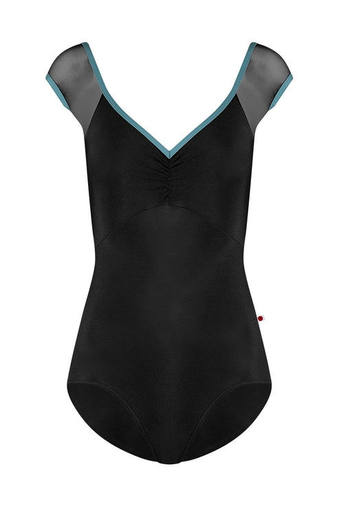 Yumiko Women's ELI Cap Sleeve Dance Leotard - Ballet, Contemporary & Gymnastics Performance Wear