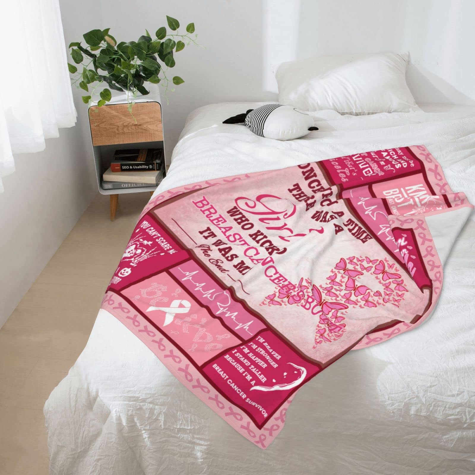 Breast Cancer Awareness Blanket - 60