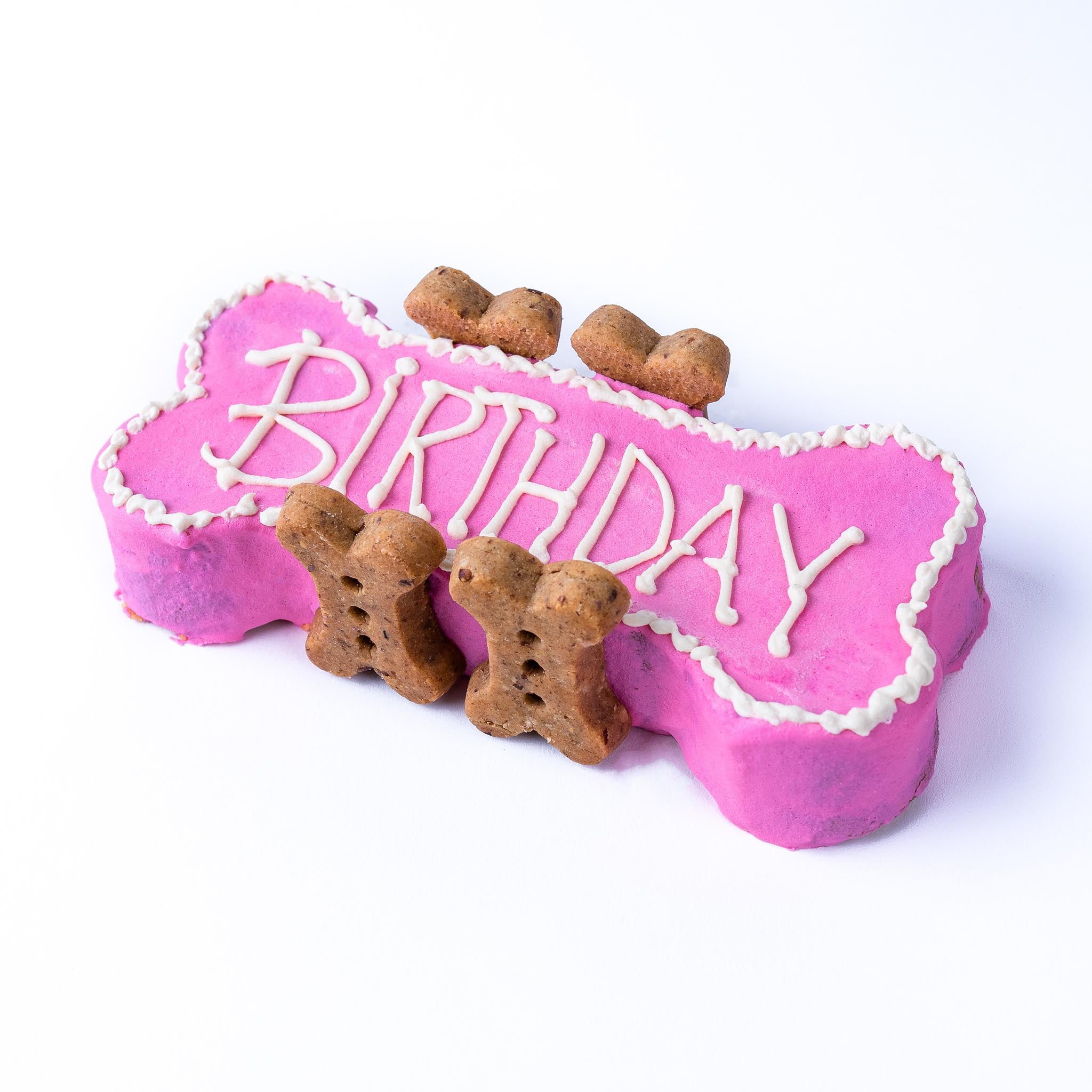 Delicious Bon Bon Cake Bone Treats for Dogs - All-Natural Chew Toy for Dental Health & Anxiety Relief - Perfect for Training, Teething, and Playtime