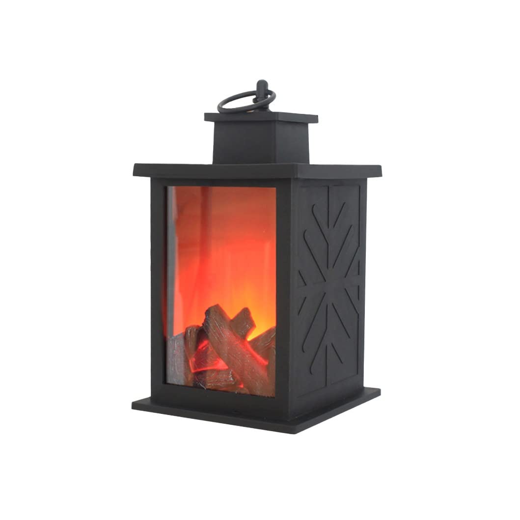 FEIYIYANG Portable LED Electric Fireplace - Realistic Flame Effect for Christmas Decor, Living Room, Bedroom & Study - Indoor Heating & Cozy Ambiance for Winter Nights