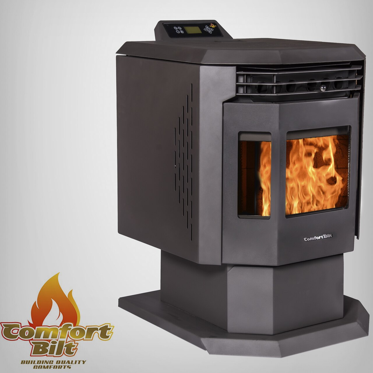 ComfortBilt HP21 Pellet Stove - High Efficiency EPA Certified Wood Pellet Heater for Home & Cabin Heating | Eco-Friendly Warmth for Living Rooms, Basements & Garages