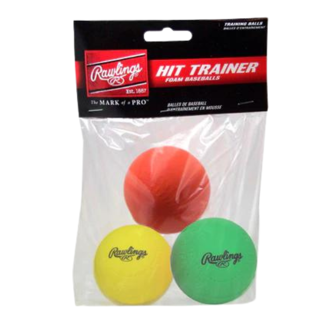 Rawlings Foam Baseballs for Training - Soft Practice Baseballs for Kids & Beginners - Perfect for Backyard, Indoor & Outdoor Batting Practice