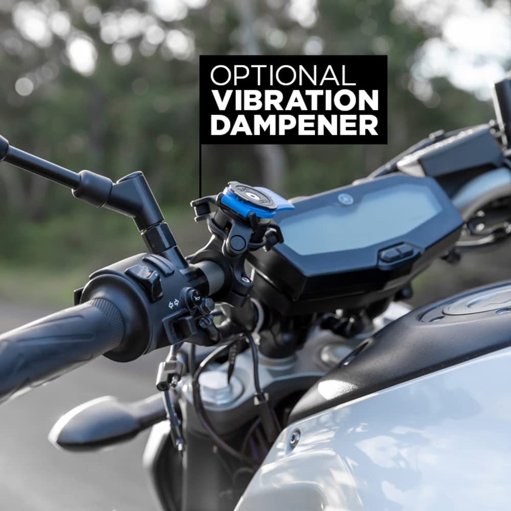 Quad Lock Motorcycle Handlebar Mount Kit - Compatible with iPhone 13 Pro Max MAG Case | Secure Phone Holder for Biking, Commuting & Adventure Riding