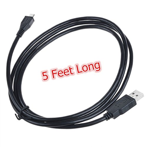 ABLEGRID 5FT Micro USB Charger Cable Fast Charging & Data Sync for Kindle Fire HD 7 - Durable 1.5M Cord for Home, Office & Travel Charging