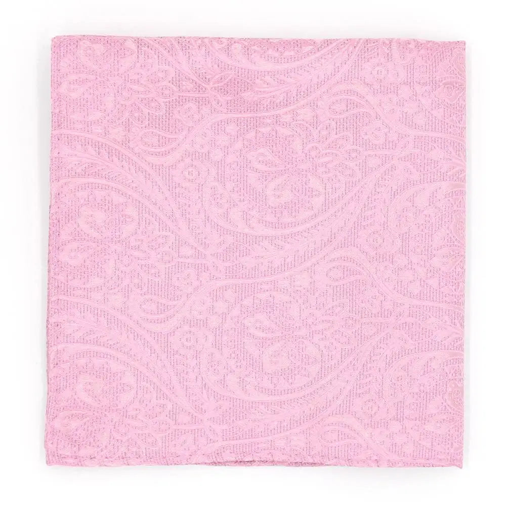 LA Smith Paisley Lace Woven Hank - Elegant Handkerchief for Weddings, Prom & Special Occasions