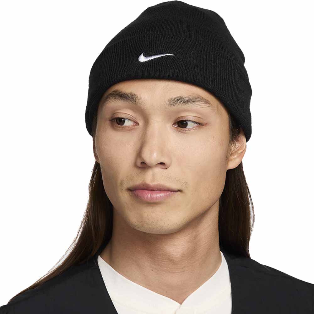 Unisex Nike Terra Swoosh Beanie Hat - Warm Winter Knit Skull Cap for Men & Women - Perfect for Skiing, Snowboarding & Outdoor Activities