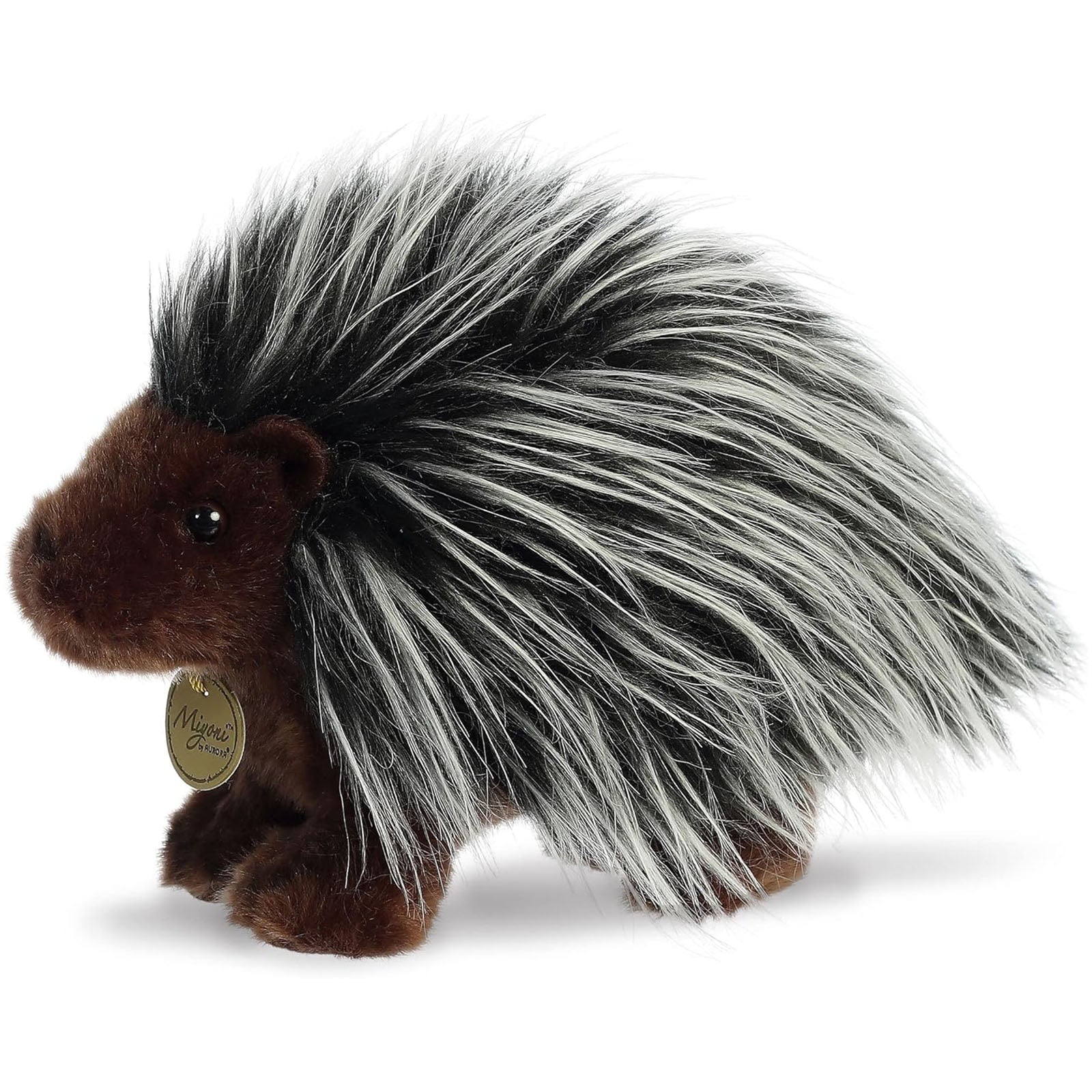 Aurora Miyoni Porcupine 10 Inch Stuffed Animal Plush Toy - Soft Cuddly Collectible Gift for Kids, Birthday & Home Decor
