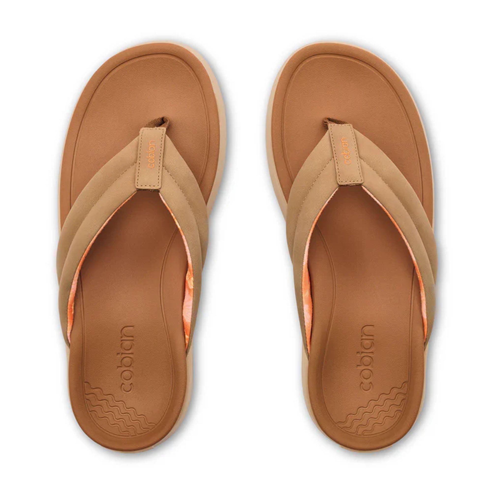 Cobian Darby Women's Comfortable Flip Flop Sandals with Arch Support - Lightweight Beach Shoes for Summer, Pool, and Vacation Wear