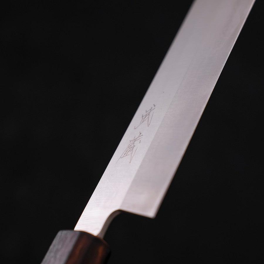 Premium Yanagiba Sushi Knife - AUS 8 High Carbon Steel Blade, Polished Finish with Sumi Urushi Handle - 300mm Professional Japanese Kitchen Knife for Sushi Chefs & Home Cooking
