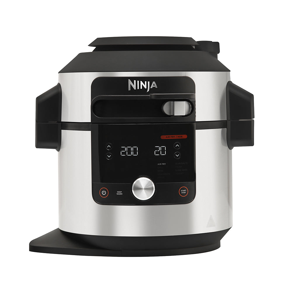 Ninja Foodi SmartLid Multi Cooker - 6-in-1 Pressure Cooker, Air Fryer, Slow Cooker, Steamer, Sauté & Yogurt Maker | Perfect for Family Dinners, Meal Prep & Healthy Cooking