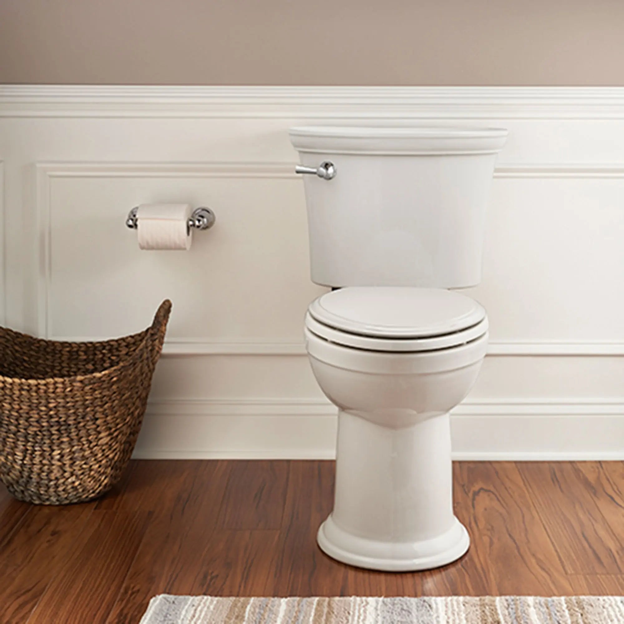 Esteem VorMax Two-Piece 1.28 GPF/4.8 LPF High-Efficiency Elongated Toilet with Soft-Close Seat - Perfect for Modern Bathrooms & Water-Saving Homes
