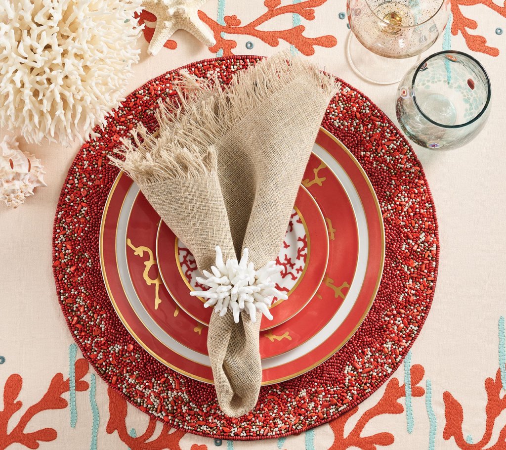 Elegant Amalfi Napkin Rings Set of 4 - Premium Stainless Steel Tableware for Formal Dining & Wedding Decor - Perfect for Holiday Parties, Dinnerware Gifts, and Fine Dining Accessories
