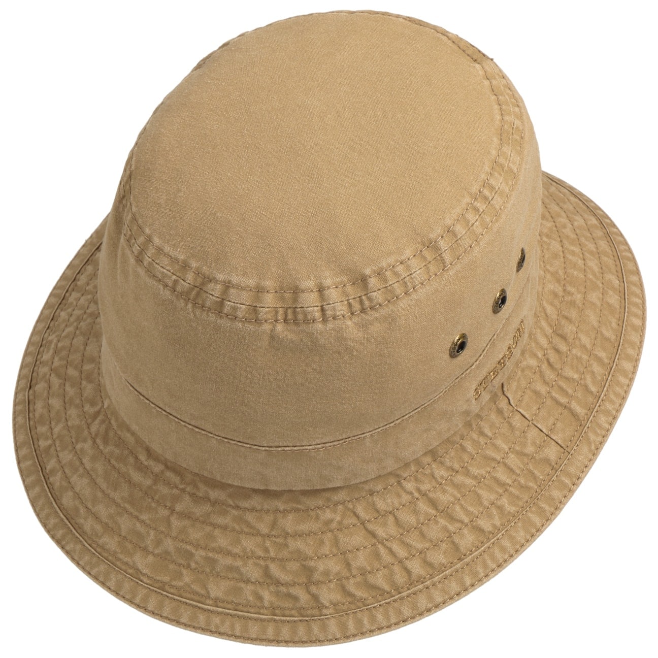 Stylish Stetson Reston Bucket Hat for Men & Women - UV Protection Summer Outdoor Hat for Beach, Hiking, and Travel