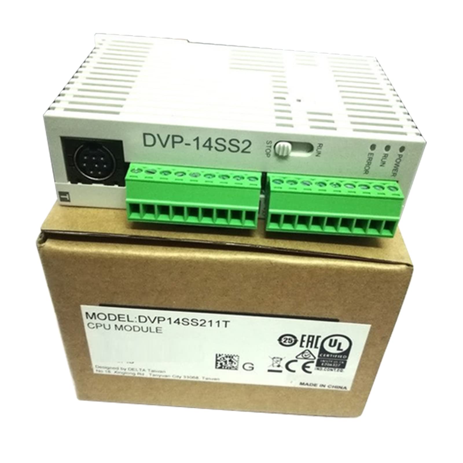 DVP14SS211T PLC Controller Module - Sealed in Box for Industrial Automation | Fast Shipping & Reliable Performance for Factory Control Systems