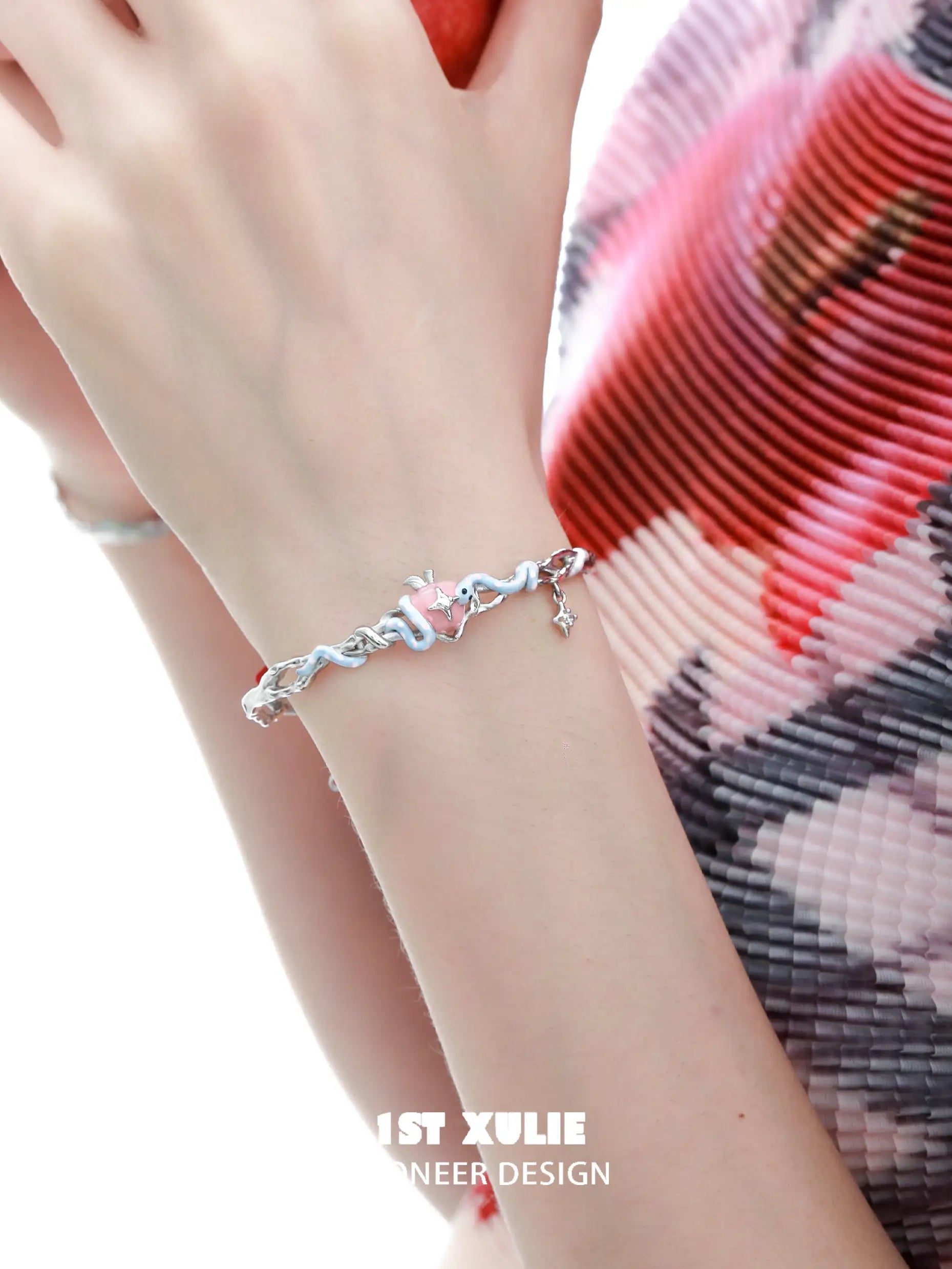 18K Platinum Plated Adjustable Open Bangle Bracelet for Women - Elegant Snake Design Jewelry for Party, Wedding & Everyday Wear