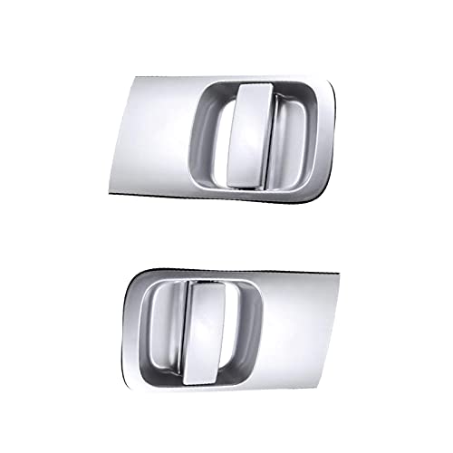 2 Pcs Gray Sliding Door Outside Handle for Hyundai H1 Grand Starex I800 - Durable Replacement Door Clasp for Left & Right Doors | Perfect for Van & RV Accessories