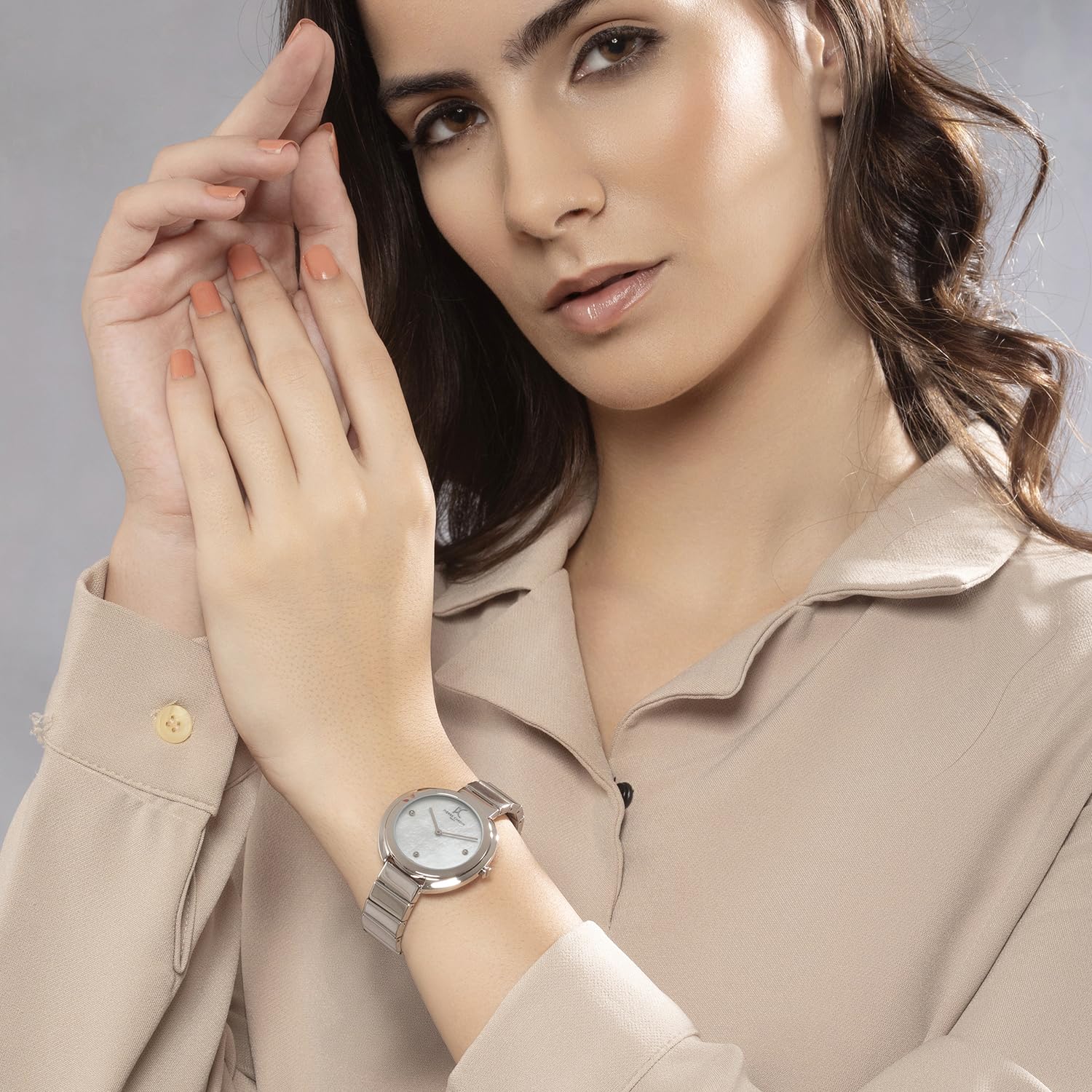 Pierre Cardin Montmartre Women's White Mother-of-Pearl Analog Watch - CMC.8001 | Elegant Dress Watch for Office, Party & Special Occasions