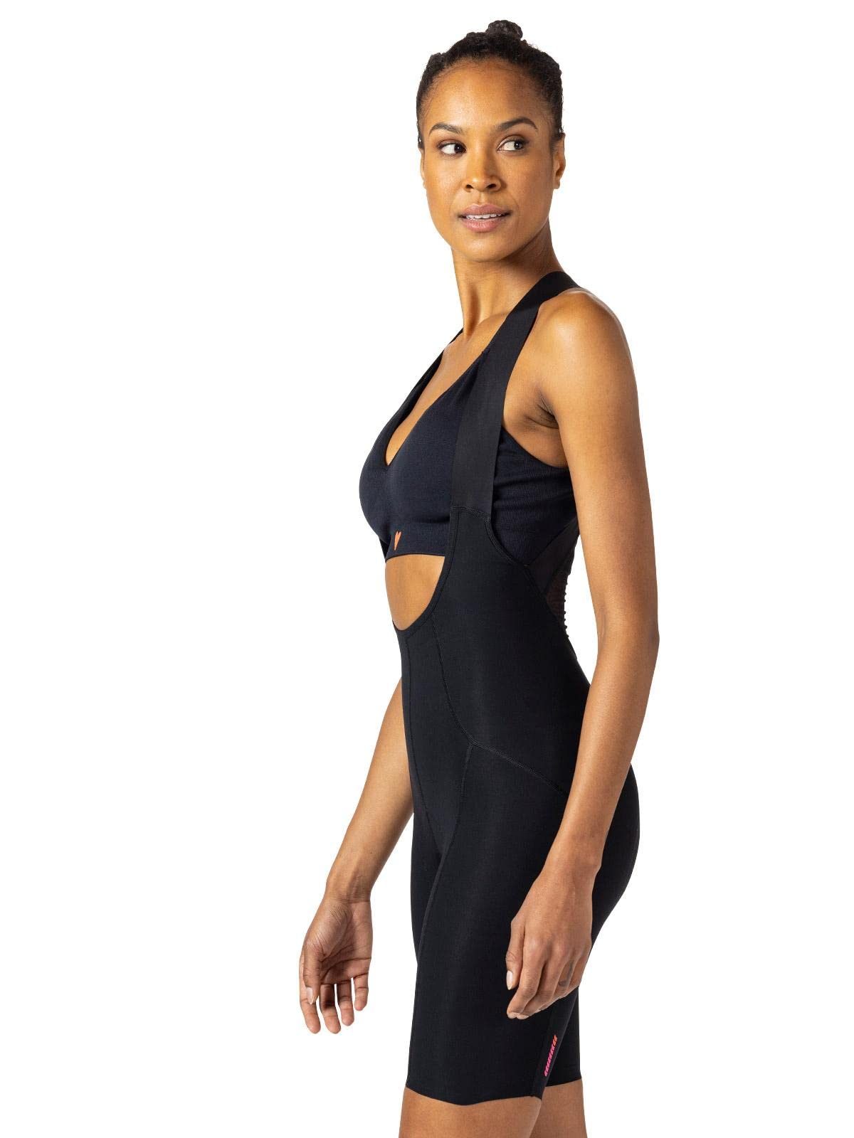Women's Terry Bike Shorts - Padded Cycling Bib Shorts with 8.5