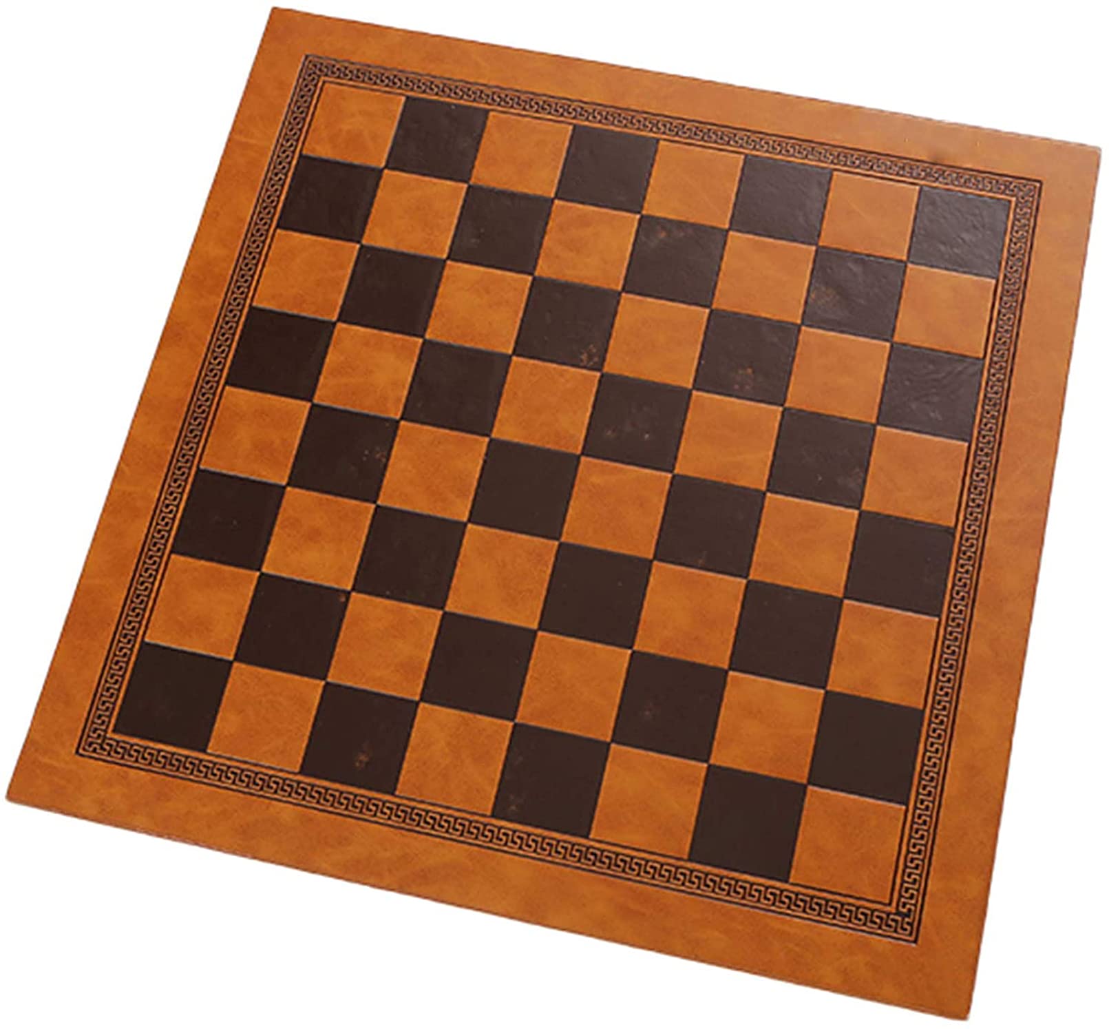 Premium PU Leather Travel Chess Set - Foldable Roll-Up Chessboard 33.7x33.7cm for Indoor & Outdoor Play | Portable Board Game for Camping, Picnics & Family Game Nights