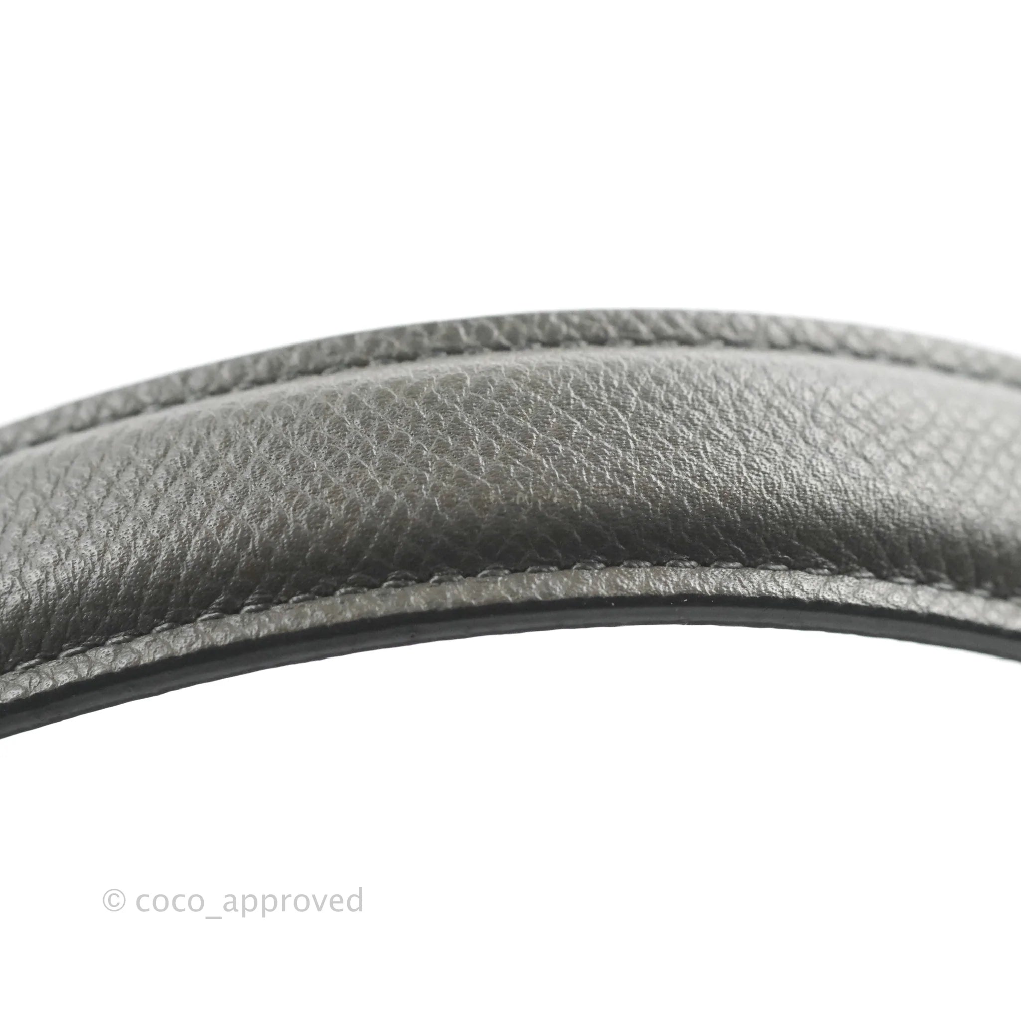 Celine Mini Belt Bag in Grey Grained Calfskin with Gold Hardware - Perfect for Everyday Use, Work & Travel